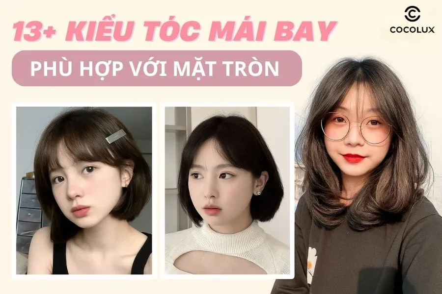 Tuyển tập 100+ ảnh tóc mái bay cho mặt tròn đẹp mê