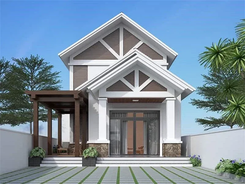 67 ảnh nhà cấp 4 đẹp: Bộ sưu tập ấn tượng · ảnh 1