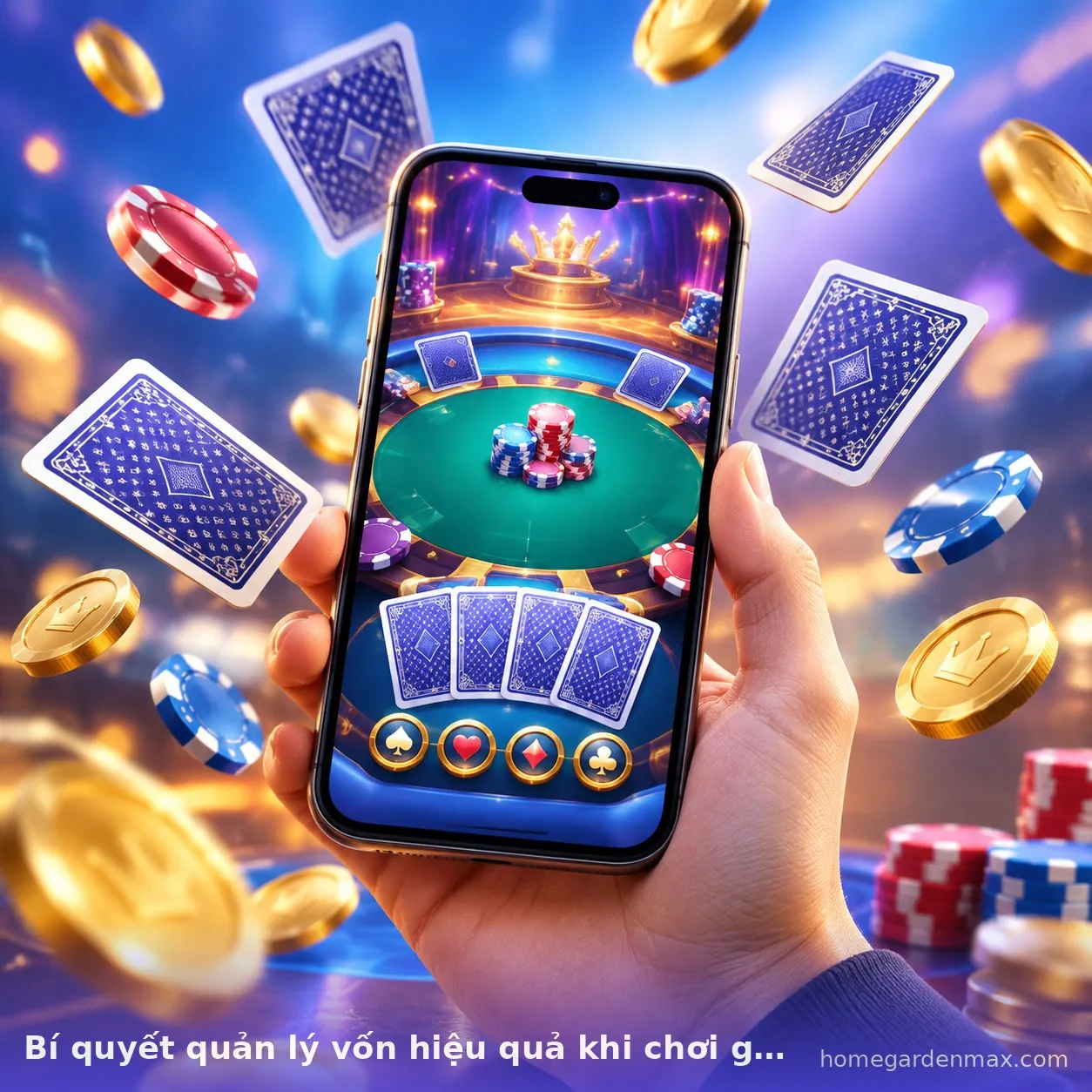 Bí quyết quản lý vốn hiệu quả khi chơi game Maxvin