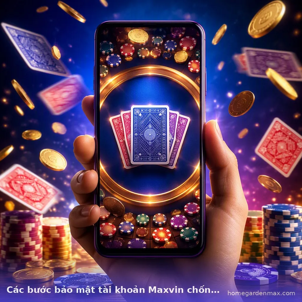 Các bước bảo mật tài khoản Maxvin chống hack