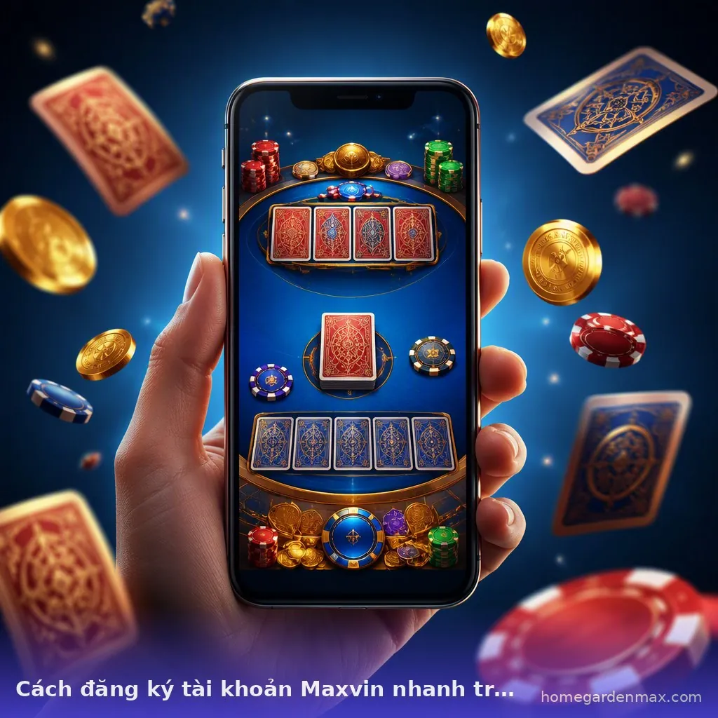 Cách đăng ký tài khoản Maxvin nhanh trong 1 phút