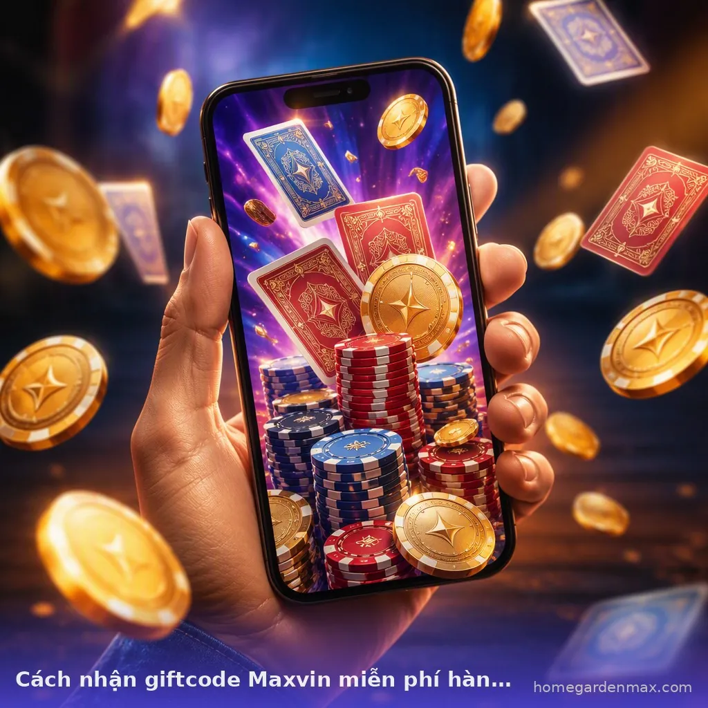 Cách nhận giftcode Maxvin miễn phí hàng ngày