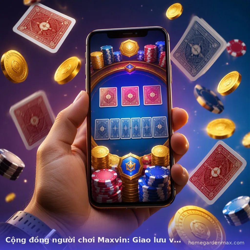 Cộng đồng người chơi Maxvin: Giao lưu và chia sẻ