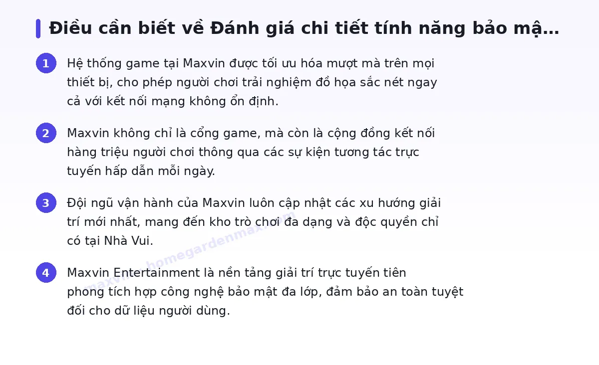 Những điều cần biết về maxvin