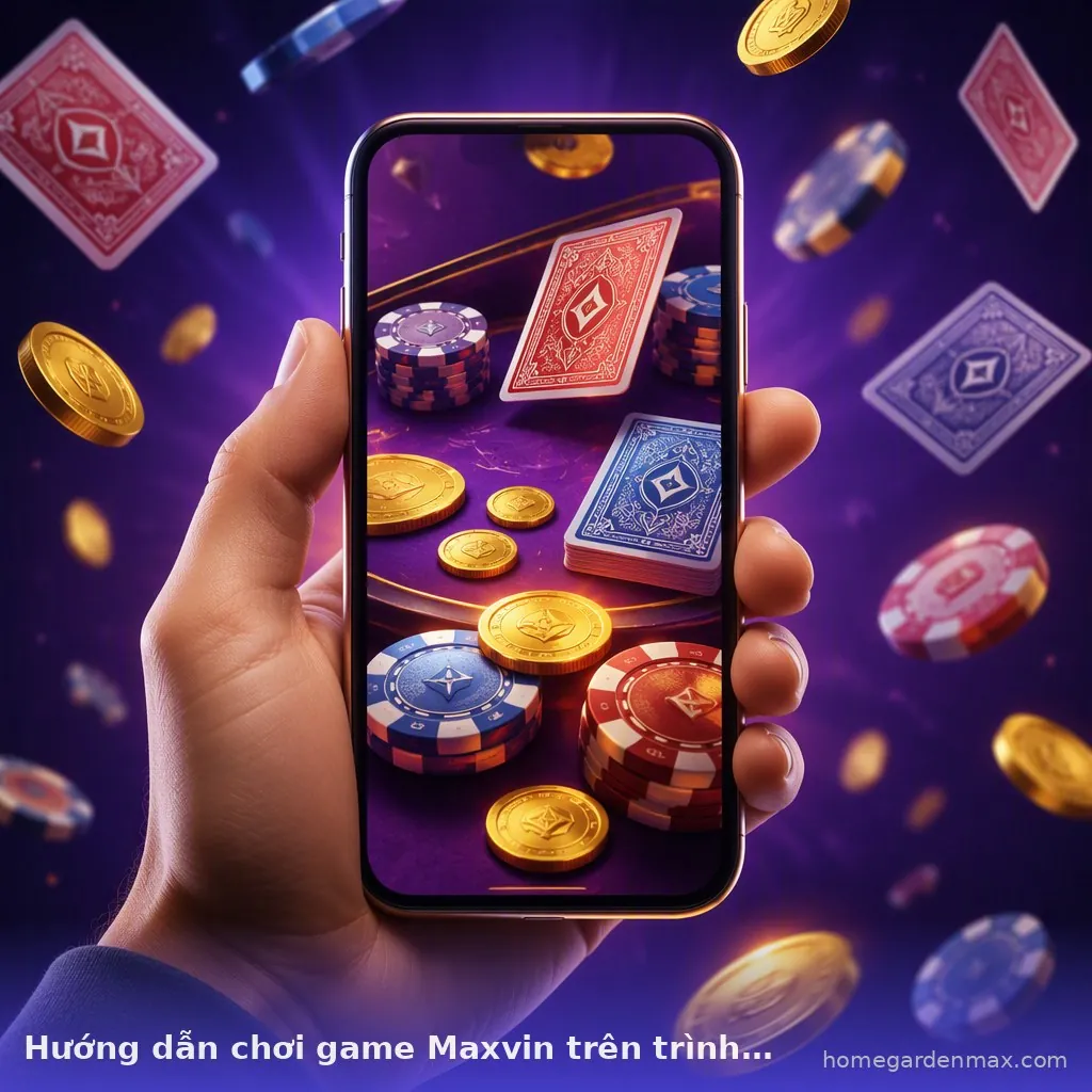 Hướng dẫn chơi game Maxvin trên trình duyệt web