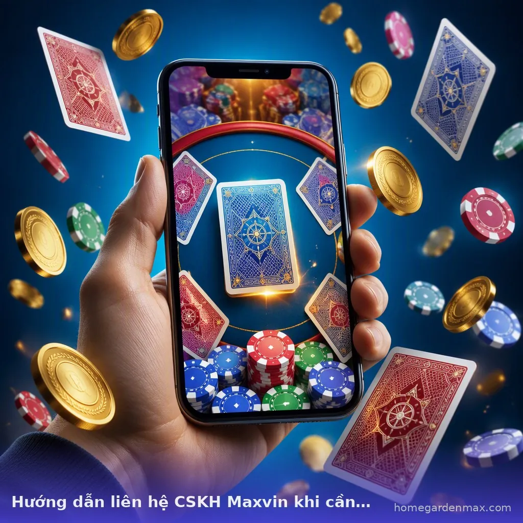 Hướng dẫn liên hệ CSKH Maxvin khi cần hỗ trợ