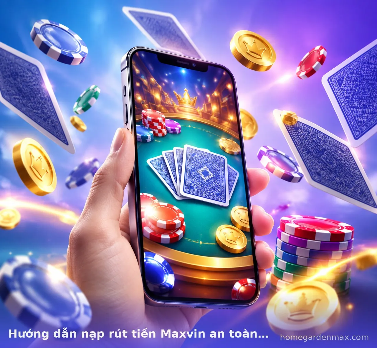Hướng dẫn nạp rút tiền Maxvin an toàn, bảo mật — maxvin · ảnh 1