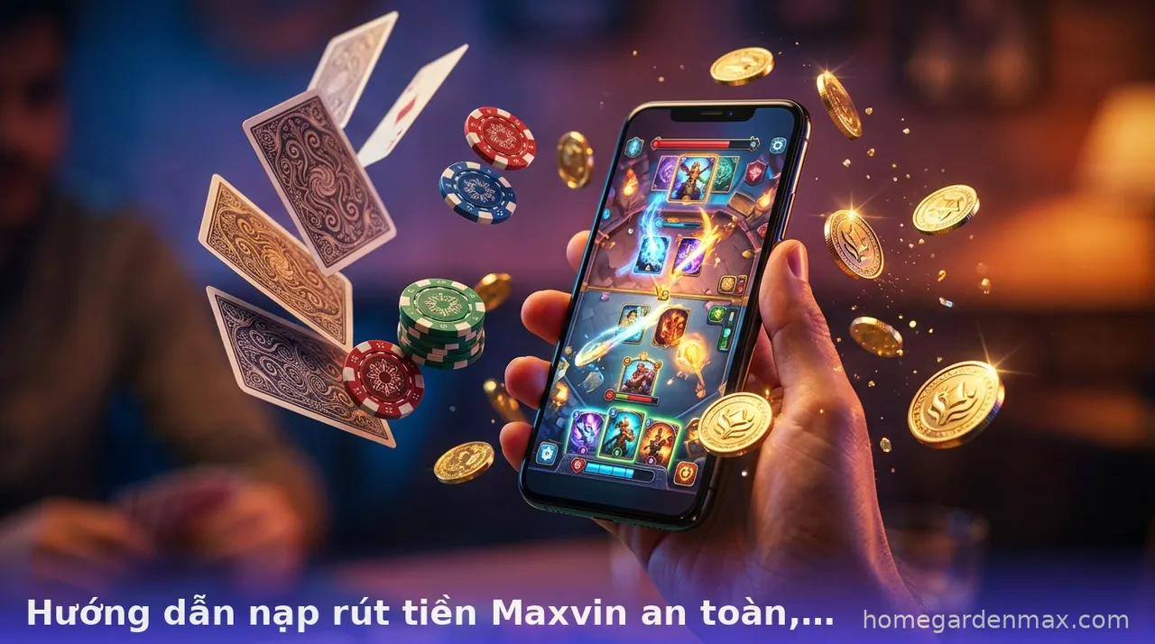 Hướng dẫn nạp rút tiền Maxvin an toàn, bảo mật — maxvin · ảnh 3