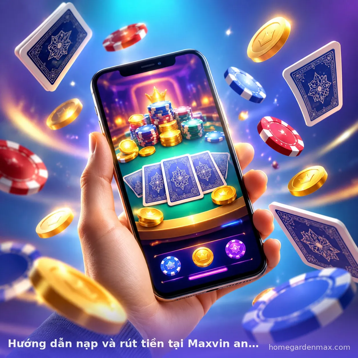 Hướng dẫn nạp và rút tiền tại Maxvin an toàn, bảo mật — maxvin · ảnh 2