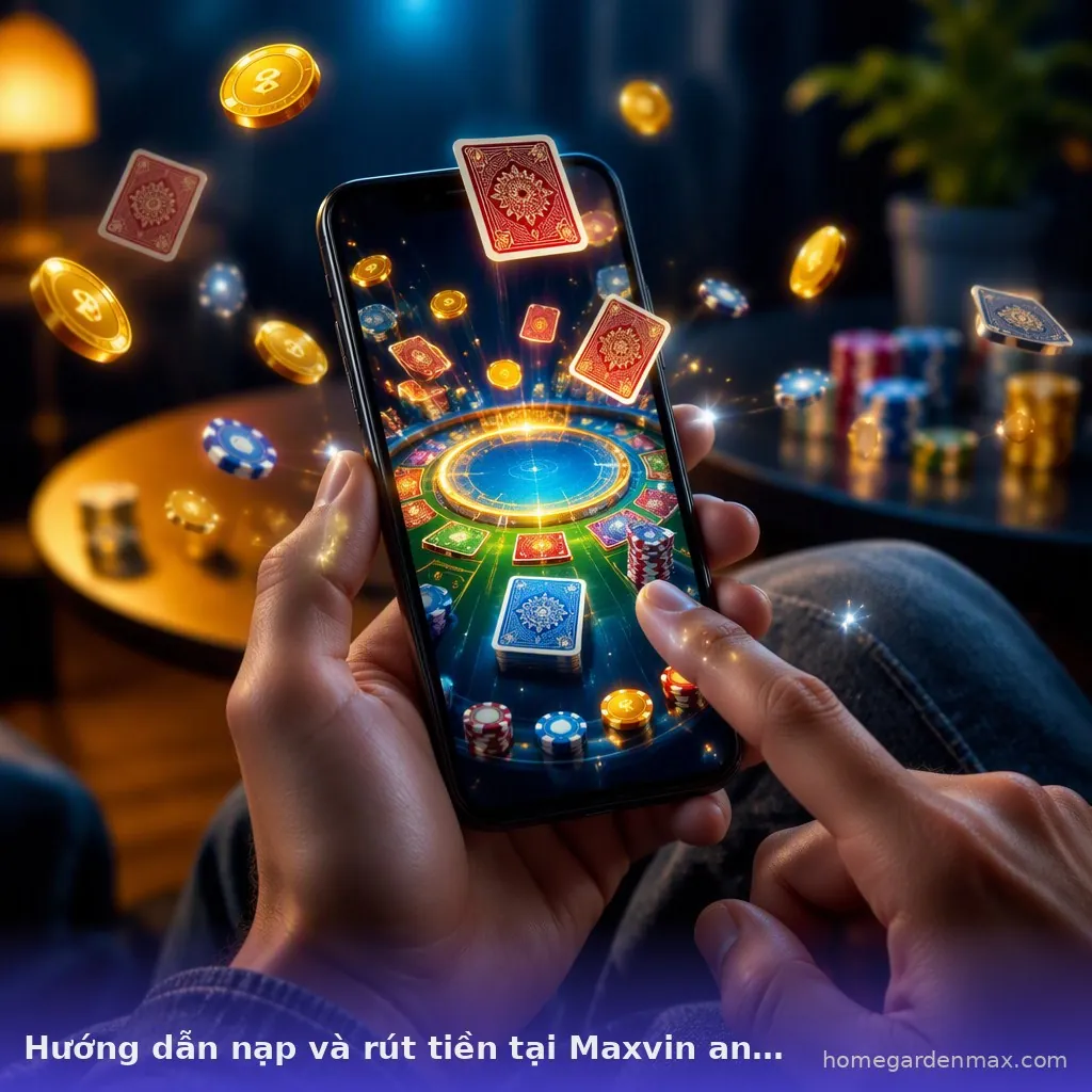 Hướng dẫn nạp và rút tiền tại Maxvin an toàn, bảo mật — maxvin · ảnh 3