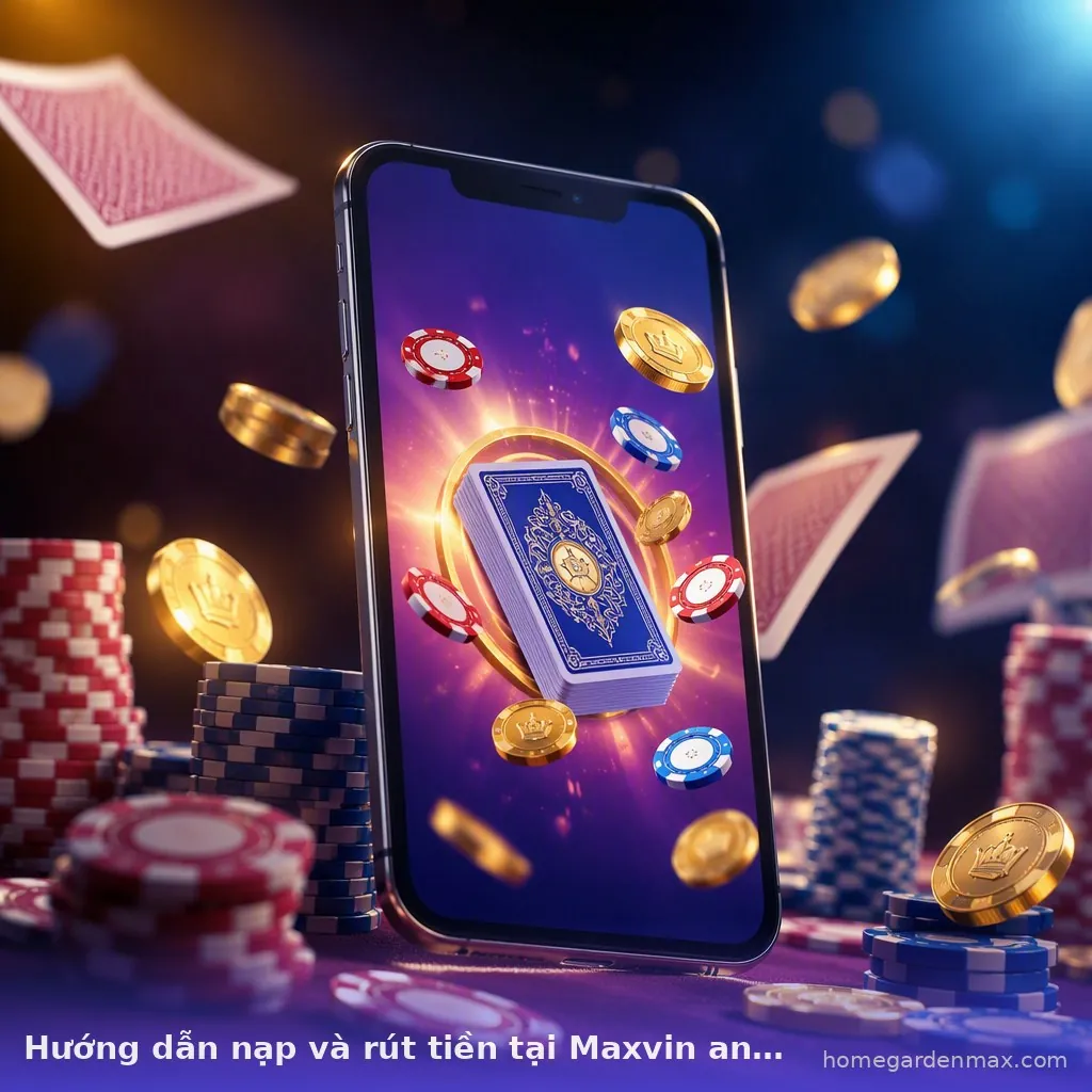 Hướng dẫn nạp và rút tiền tại Maxvin an toàn, uy tín — maxvin · ảnh 1