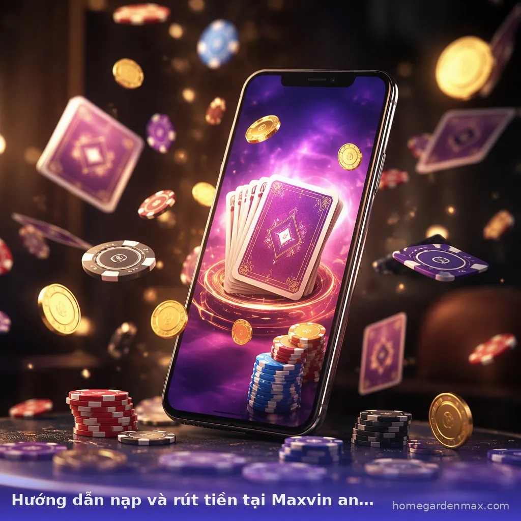 Hướng dẫn nạp và rút tiền tại Maxvin an toàn, uy tín — maxvin · ảnh 2