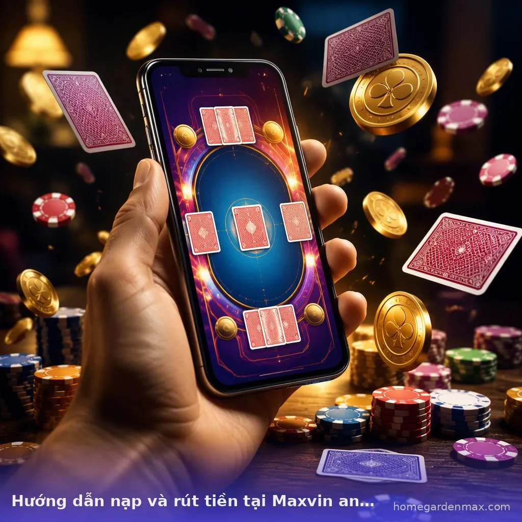 Hướng dẫn nạp và rút tiền tại Maxvin an toàn, uy tín — maxvin · ảnh 3