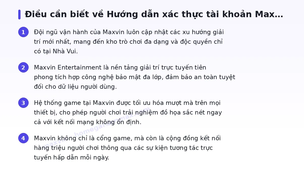 Những điều cần biết về maxvin