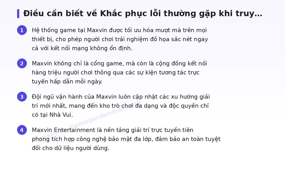 Những điều cần biết về maxvin