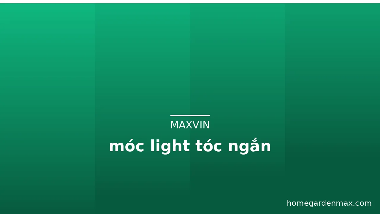 móc light tóc ngắn · ảnh 2