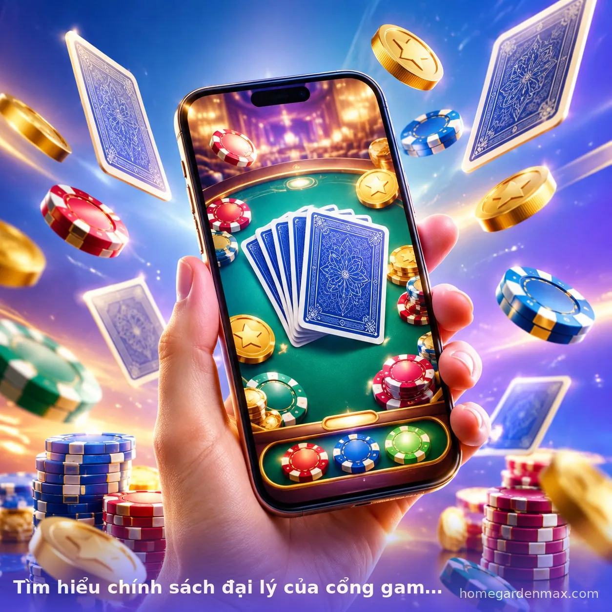 Tìm hiểu chính sách đại lý của cổng game Maxvin
