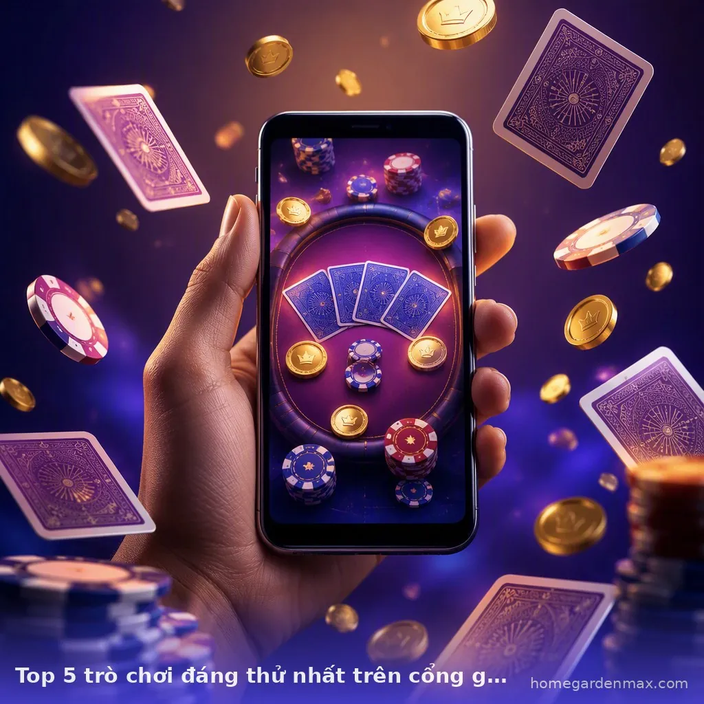 Top 5 trò chơi đáng thử nhất trên cổng game Maxvin