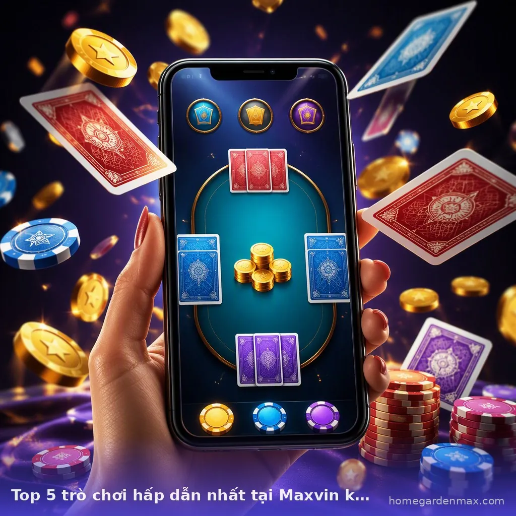 Top 5 trò chơi hấp dẫn nhất tại Maxvin không thể bỏ qua