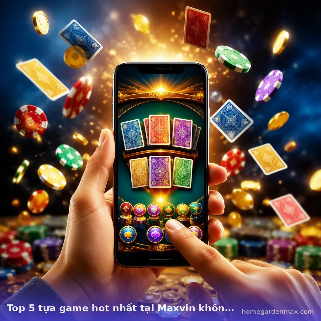 Top 5 tựa game hot nhất tại Maxvin không nên bỏ lỡ